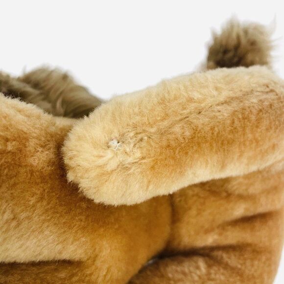 Vintage 1980 Wallace Berrie 10" Lion Plush Korea Stuffed Animal Toy Cute 80s Cat - Picture 10 of 10